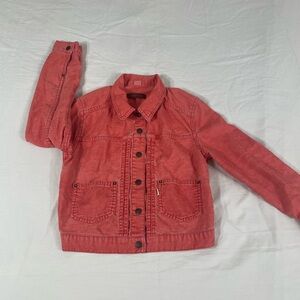 Levi's Red Denim Jacket